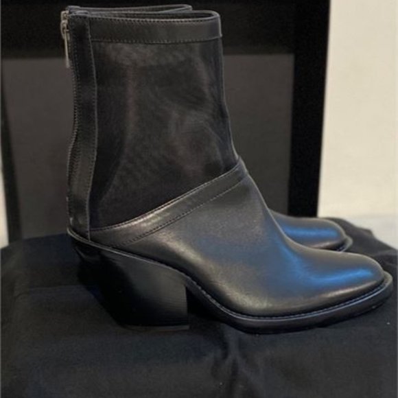Ann Demeulemeester:  Calf Boots - black - Picture 3 of 13